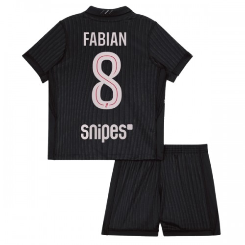 Günstige Fußballtrikots Paris Saint-Germain Fabian 8 Jordan Kinder Fourth trikot 2025-26 Kurzarm Günstige Fußballtrikots Paris Saint-Germain Fabian 8 Jordan Kinder Fourth trikot 2025-26 Kurzarm