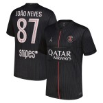 Günstige Fußballtrikots Paris Saint-Germain Joao Neves 87 Jordan Fourth trikot 2025-26 Kurzarm