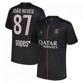 Günstige Fußballtrikots Paris Saint-Germain Joao Neves 87 Jordan Fourth trikot 2025-26 Kurzarm