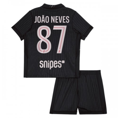 Günstige Fußballtrikots Paris Saint-Germain Joao Neves 87 Jordan Kinder Fourth trikot 2025-26 Kurzarm Günstige Fußballtrikots Paris Saint-Germain Joao Neves 87 Jordan Kinder Fourth trikot 2025-26 Kurzarm