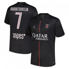 Günstige Fußballtrikots Paris Saint-Germain Kvaratskhelia 7 Jordan Fourth trikot 2025-26 Kurzarm
