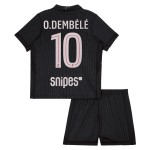 Günstige Fußballtrikots Paris Saint-Germain O. Dembele 10 Jordan Kinder Fourth trikot 2025-26 Kurzarm