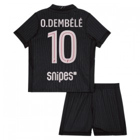 Günstige Fußballtrikots Paris Saint-Germain O. Dembele 10 Jordan Kinder Fourth trikot 2025-26 Kurzarm
