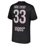 Günstige Fußballtrikots Paris Saint-Germain Zaire-Emery 33 Jordan Fourth trikot 2025-26 Kurzarm