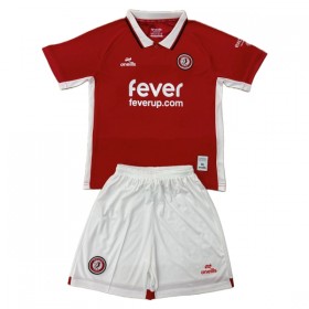 Günstige Fußballtrikots Bristol City Kinder Heimtrikot 2025-26 Kurzarm
