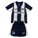 Günstige Fußballtrikots Hertha BSC Kinder Heimtrikot 2025-26 Kurzarm