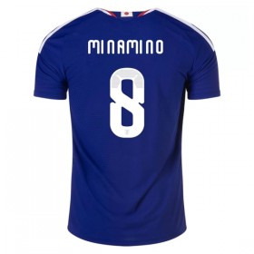 Günstige Fußballtrikots Japan Minamino 8 Heimtrikot FIFA WM 2026 Kurzarm