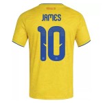 Günstige Fußballtrikots Kolumbien James 10 Heimtrikot FIFA WM 2026 Kurzarm