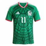 Günstige Fußballtrikots Mexiko S.Gimenez 11 Heimtrikot FIFA WM 2026 Kurzarm