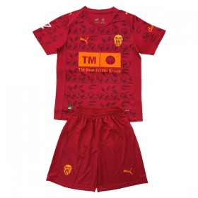 Günstige Fußballtrikots Valencia CF Kinder Auswärtstrikot 2025-26 Kurzarm