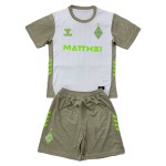 Günstige Fußballtrikots Werder Bremen Kinder Auswärtstrikot 2025-26 Kurzarm