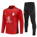 AC Mailand Training Sweatshirts Viertelreißverschluss 2025-26 Rote