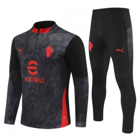 AC Mailand Training Sweatshirts Viertelreißverschluss 2025-26 Schwarze
