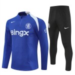 Chelsea Training Sweatshirts Viertelreißverschluss 2025-26 Blaue