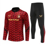 Feyenoord Rotterdam Training Sweatshirts Viertelreißverschluss 2025-26 Rote Feyenoord Rotterdam Training Sweatshirts Viertelreißverschluss 2025-26 Rote