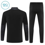 Kinder AC Mailand Training Sweatshirts Viertelreißverschluss 2025-26 Schwarze