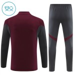 Kinder Arsenal Training Sweatshirts Viertelreißverschluss 2025-26 Rote