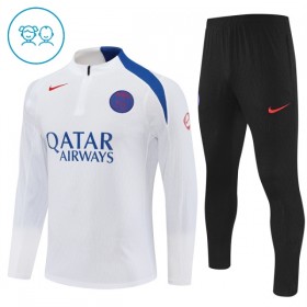 Kinder Paris Saint-Germain Training Sweatshirts Viertelreißverschluss 2025-26 Weiße