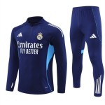 Real Madrid Training Sweatshirts Viertelreißverschluss 2025-26 Navy