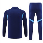 Real Madrid Training Sweatshirts Viertelreißverschluss 2025-26 Navy