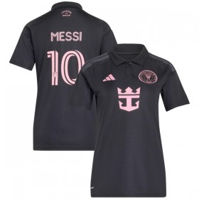 Günstige Fußballtrikots Inter Miami CF Messi 10 Frauens Auswärtstrikot 2026 Kurzarm