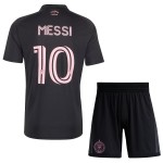 Günstige Fußballtrikots Inter Miami CF Messi 10 Kinder Auswärtstrikot 2026 Kurzarm