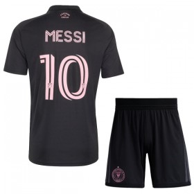 Günstige Fußballtrikots Inter Miami CF Messi 10 Kinder Auswärtstrikot 2026 Kurzarm