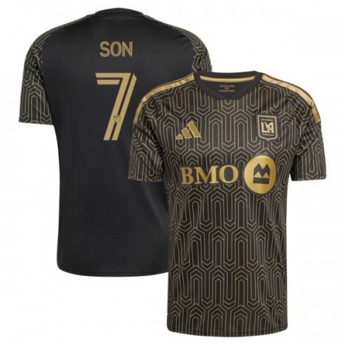 Günstige Fußballtrikots Los Angeles FC Son 7 Heimtrikot 2026 Kurzarm Günstige Fußballtrikots Los Angeles FC Son 7 Heimtrikot 2026 Kurzarm