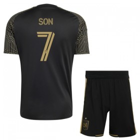 Günstige Fußballtrikots Los Angeles FC Son 7 Kinder Heimtrikot 2026 Kurzarm