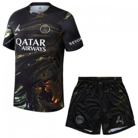 Günstige Fußballtrikots Paris Saint-Germain Night Edition Kinder 2025-26 Kurzarm