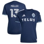 Günstige Fußballtrikots Vancouver Whitecaps Muller 13 Auswärtstrikot 2026 Kurzarm