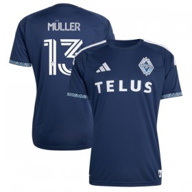 Günstige Fußballtrikots Vancouver Whitecaps Muller 13 Auswärtstrikot 2026 Kurzarm