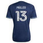 Günstige Fußballtrikots Vancouver Whitecaps Muller 13 Auswärtstrikot 2026 Kurzarm
