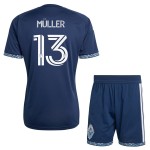 Günstige Fußballtrikots Vancouver Whitecaps Muller 13 Kinder Auswärtstrikot 2026 Kurzarm Günstige Fußballtrikots Vancouver Whitecaps Muller 13 Kinder Auswärtstrikot 2026 Kurzarm