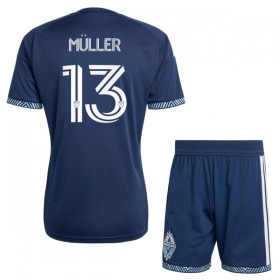 Günstige Fußballtrikots Vancouver Whitecaps Muller 13 Kinder Auswärtstrikot 2026 Kurzarm