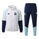 Argentinien Hooded Trainingsjacke 2026-27 Weiße