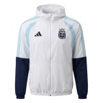 Argentinien Hooded Trainingsjacke 2026-27 Weiße