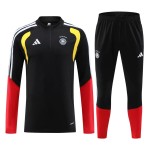 Deutschland Training Sweatshirts Viertelreißverschluss 2026-27 Schwarze Deutschland Training Sweatshirts Viertelreißverschluss 2026-27 Schwarze