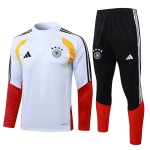 Deutschland Training Sweatshirts Viertelreißverschluss 2026-27 Weiße Deutschland Training Sweatshirts Viertelreißverschluss 2026-27 Weiße