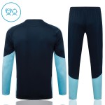 Kinder Argentinien Training Sweatshirts Viertelreißverschluss 2026-27 Navy