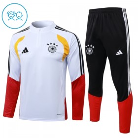 Kinder Deutschland Training Sweatshirts Viertelreißverschluss 2026-27 Weiße