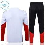 Kinder Deutschland Training Sweatshirts Viertelreißverschluss 2026-27 Weiße