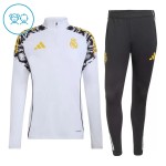 Kinder Real Madrid Training Sweatshirts Viertelreißverschluss 2026-27 Weiße