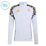 Kinder Real Madrid Training Sweatshirts Viertelreißverschluss 2026-27 Weiße
