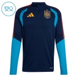 Kinder Spanien Training Sweatshirts Viertelreißverschluss 2026-27 Navy