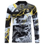 Real Madrid Marvel Training Sweatshirts Viertelreißverschluss 2026-27 Schwarze