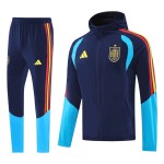 Spanien Hooded Trainingsjacke 2026-27 Navy