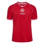 Günstige Fußballtrikots Dänemark Kinder Heimtrikot FIFA WM 2026 Kurzarm
