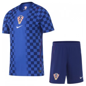 Günstige Fußballtrikots Kroatien Kinder Auswärtstrikot FIFA WM 2026 Kurzarm