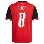 Günstige Fußballtrikots Österreich Alaba 8 Heimtrikot FIFA WM 2026 Kurzarm